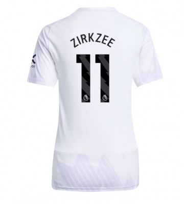 Manchester United Joshua Zirkzee #11 Replika Bortatröja Damer 2025-26 Kortärmad